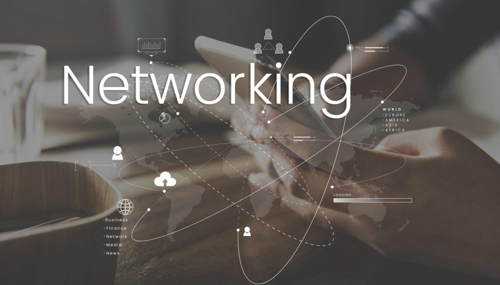 Global Network Online Communication Connection