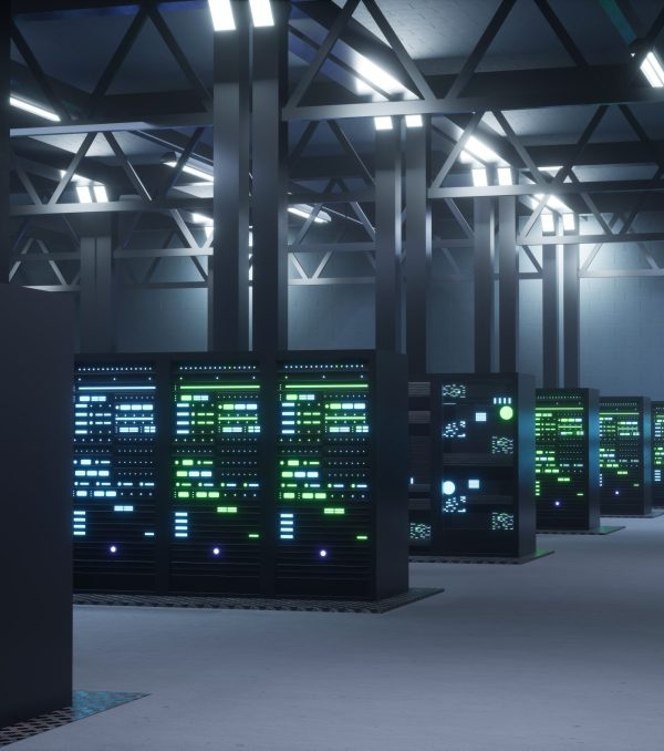 Modern data center providing cloud services, enabling businesses to access computing resources and storage on demand over internet. Server room infrastructure 3D render animation SSUCv3H4sIAAAAAAAAA41PS46DMAy9i9dBAlEY4CrVLEziQtRAUGKmqhB3HweoZjte2c/2+2xgDXTQFFjXWDSZrm6U3XT9yNqy1RlW1FZViUZjDwoMMkFXlFJfZV43ZdGWuZSCHqPV0G1gnVsjB2TrZzlVEGg2FI6WjGUfLDro8l1BZOQ1UpQ3mbRwD7I95g/ffUu4GBTxuPap2dU/sW8FONCs34l/T0Yc4SF3l9XzxRSmS9vzmCwKiV9nDu+TyHm/YO8k8QNdJAUjxigH5gLkcQlW23m4EkhwP5397DkpHX7Y66c1l9QZerSCJp0N1sV5NGSu9dpPlvkzBvqx9Pq73vf9F9KY5GOyAQAA